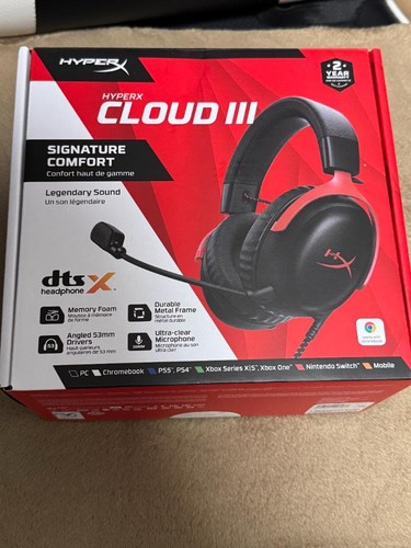 Casque gaming hyperx cloud iii - gaming,